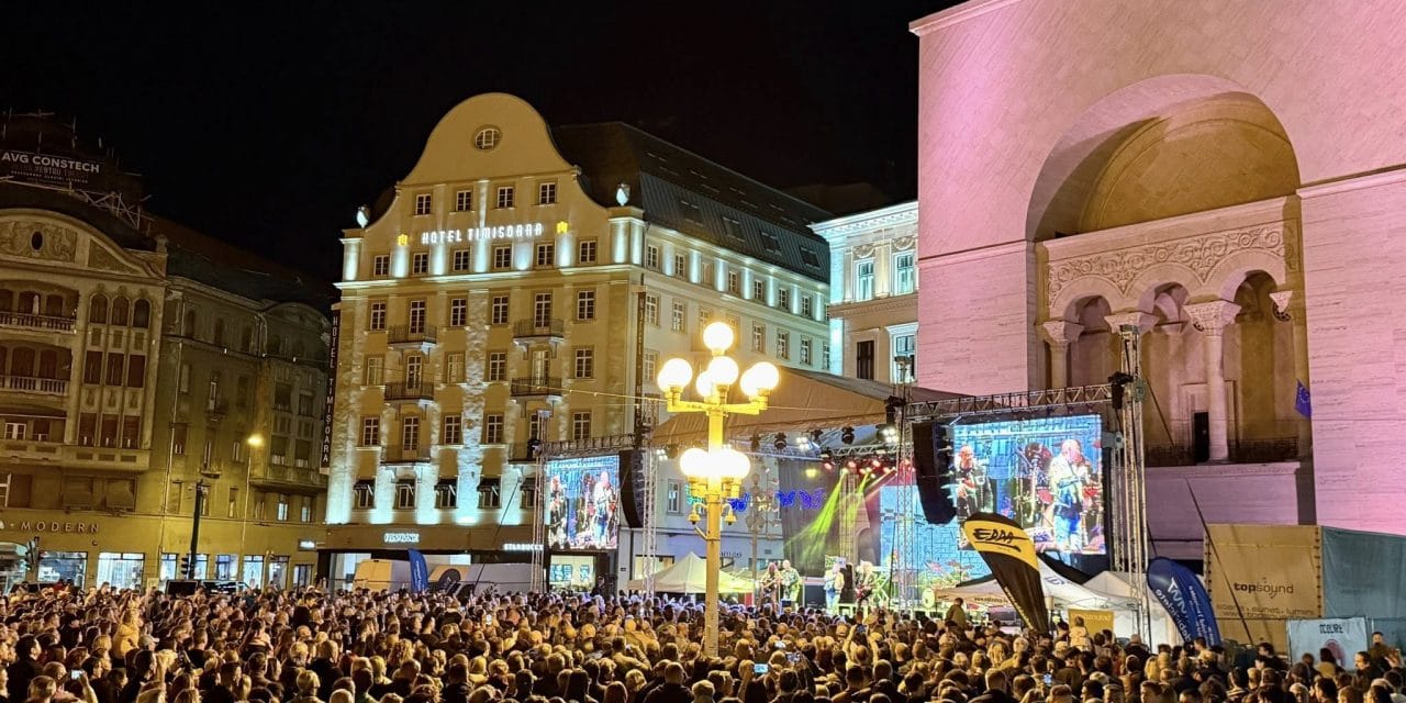 VIDEO FOTO Az Edda Művek fergeteges koncerttel zárta a Temesvári Magyar Napok jubileumi kiadását
