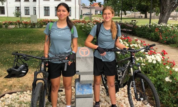 FOTO Două adolescente din Banat au parcurs 1.420 de kilometri pe bicicletă în 29 de zile, pe Via Transilvanica