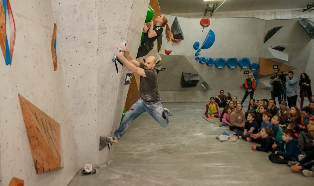 Az ország legjobb mászói akcióban Temesváron. A Romániai Boulder Kupa második szakasza dinamikus és látványos formátumban