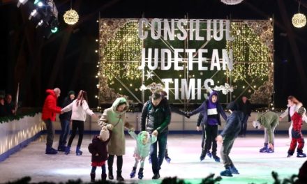 Temesvár egyetlen ingyenes korcsolyapályája megnyílik a „Lights of the Village” rendezvényen