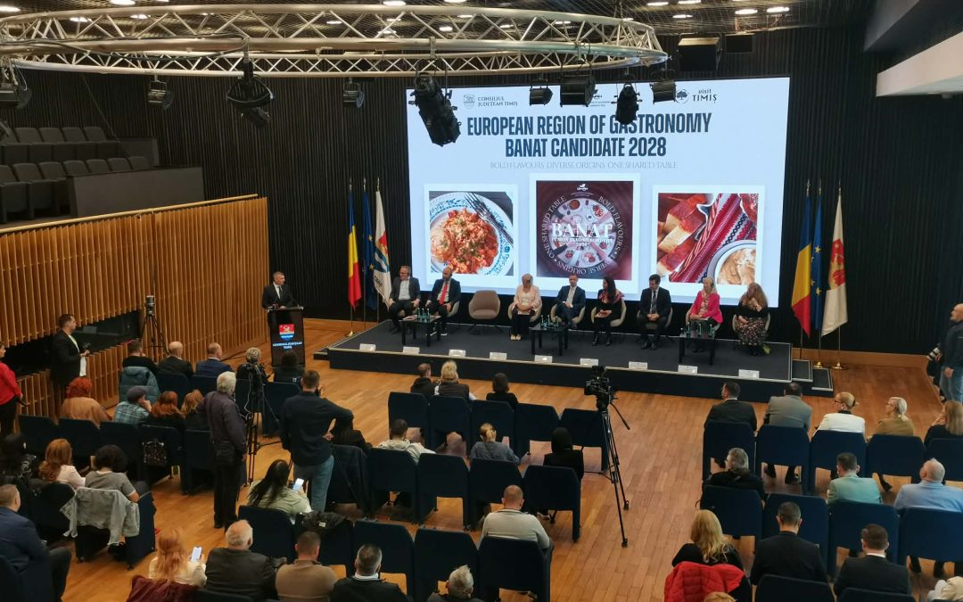 A Bánság elnyerte a 2028-as Európai Gasztronómiai Régió címet. „A gasztronómia hitelesen fejezheti ki a regionális identitást, a kulturális sokszínűséget és a közösségek közötti együttműködést”