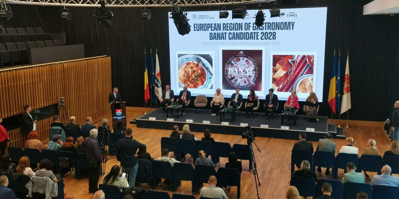 A Bánság elnyerte a 2028-as Európai Gasztronómiai Régió címet. „A gasztronómia hitelesen fejezheti ki a regionális identitást, a kulturális sokszínűséget és a közösségek közötti együttműködést”